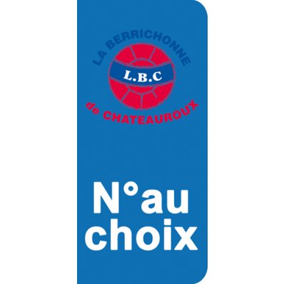 Stickers Plaque Chateauroux