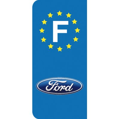 Stickers Plaque Ford