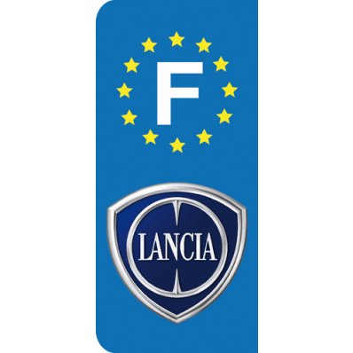 Stickers Plaque Lancia