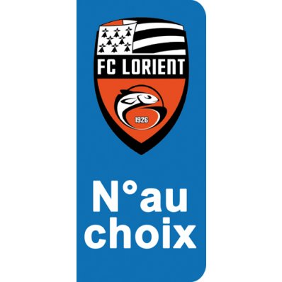 Stickers Plaque Lorient