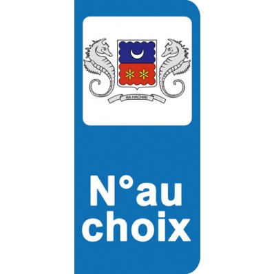 Stickers Plaque Mayotte
