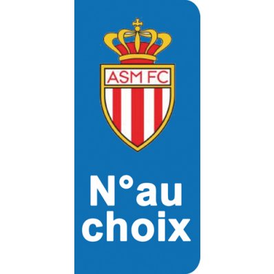 Stickers Plaque Monaco