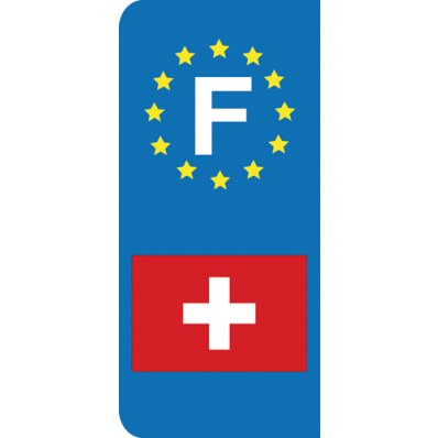 Stickers Plaque Suisse