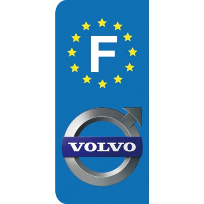 Stickers Plaque Volvo