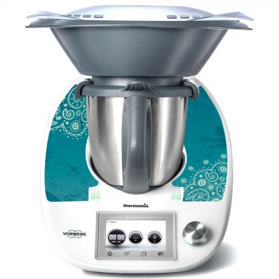 Stickers Thermomix TM5 Turquoise 