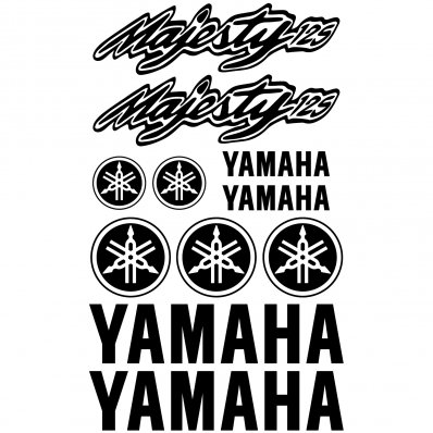 Autocollant - Stickers Yamaha Majesty 125