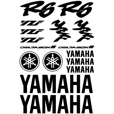 Autocollant - Stickers Yamaha R6