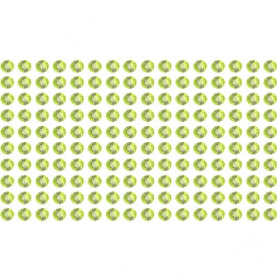 Strasssteine für Wandtattoos lindgrün (160 Stück)