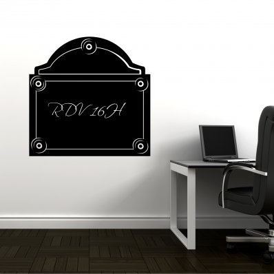 Street Sign -Chalkboard / Blackboard Wall Stickers