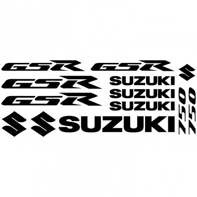 Suzuki Gsr 750 Aufkleber-Set