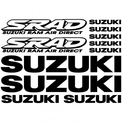 Suzuki SRAD Decal Stickers kit