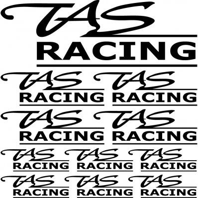 tas racing Decal Stickers kit