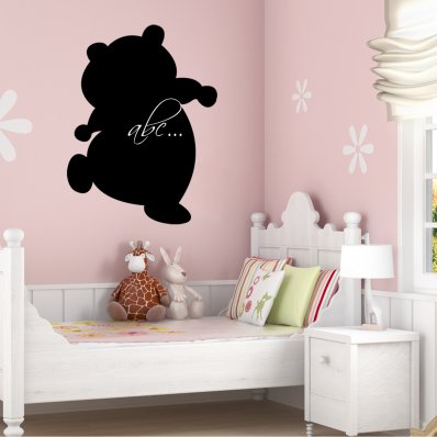 Teddy Bear - Chalkboard / Blackboard Wall Stickers