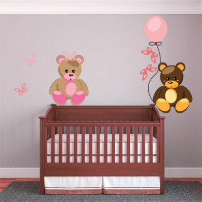 Teddy Bear Wall Stickers