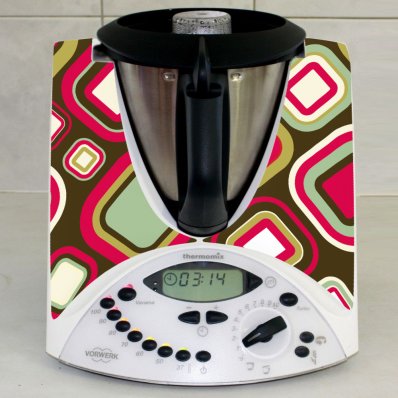 Thermomix TM31 Aufkleber abstrakt