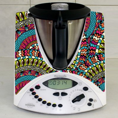 Thermomix TM31 Aufkleber abstrakt