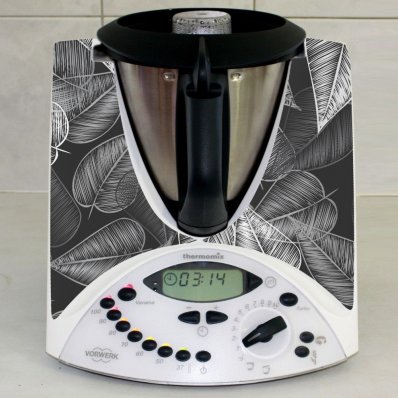 Thermomix TM31 Aufkleber Laub