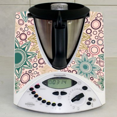 Thermomix TM31 Aufkleber rund