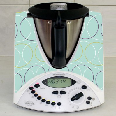 Thermomix TM31 Aufkleber rund