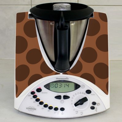 Thermomix TM31 Aufkleber rund