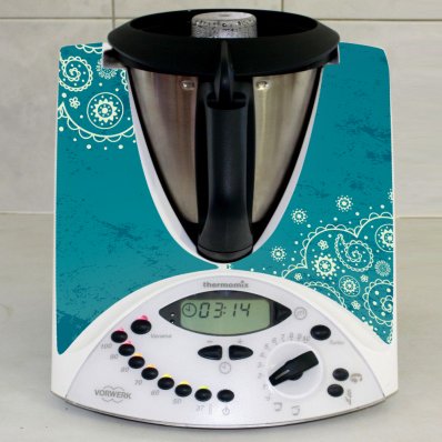 Thermomix TM31 Decal Stickers - Turquoise