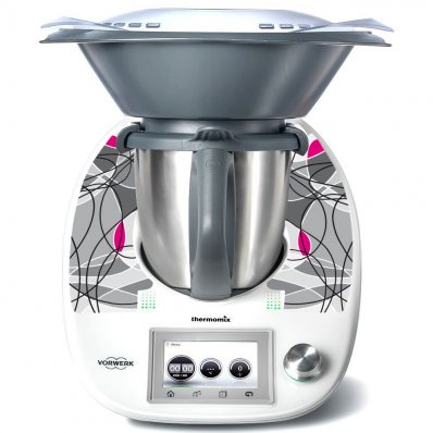 Thermomix TM5 Aufkleber abstrakt