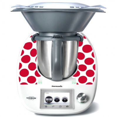 Thermomix TM5 Aufkleber gepunktet