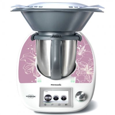 Thermomix TM5 Decal Stickers - Flowers