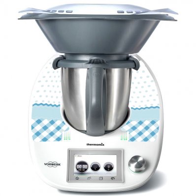 Thermomix TM5 Decal Stickers - Vichi Gingham