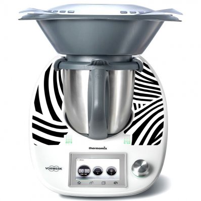 Thermomix TM5 Decal Stickers - Zebra