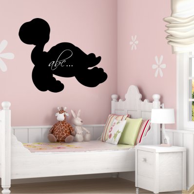 Tortoise - Chalkboard / Blackboard Wall Stickers