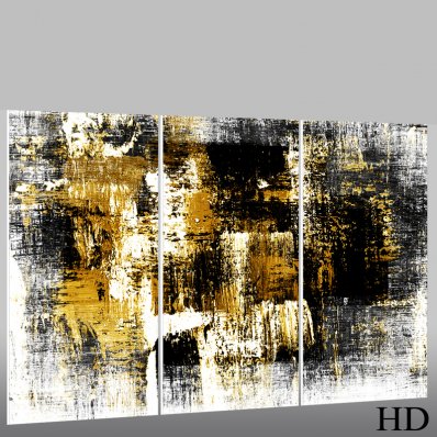 Triptyque Forex Abstrait