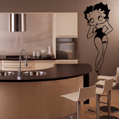 Vinilo decorativo Betty Boop