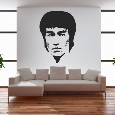Vinilo decorativo Bruce Lee