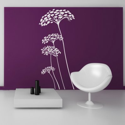 Vinilo decorativo Floral