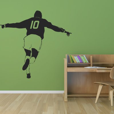 Vinilo decorativo futbolista