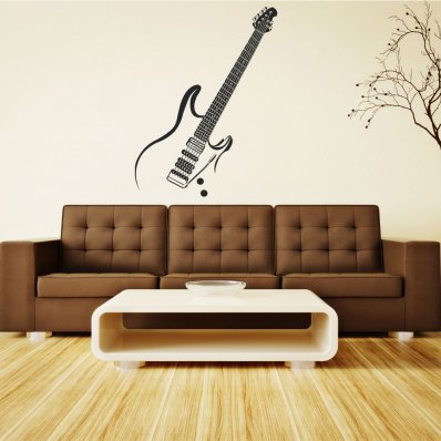 Vinilo decorativo guitarra