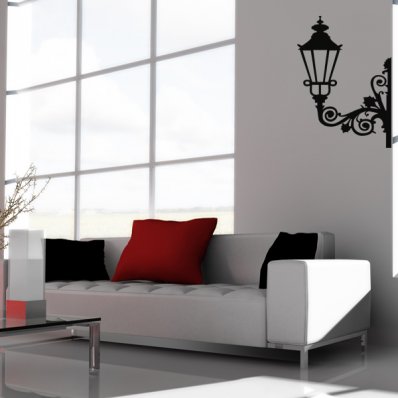 Vinilo decorativo linterna