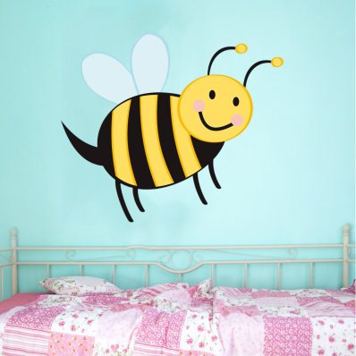 Vinilo infantil abeja