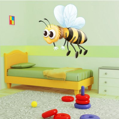 Vinilo infantil abeja