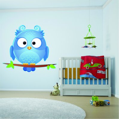 Vinilo infantil aves