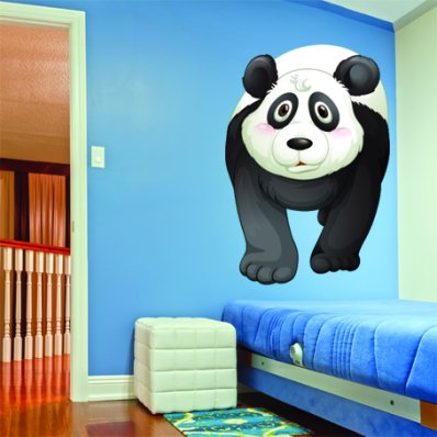 Vinilo infantil panda