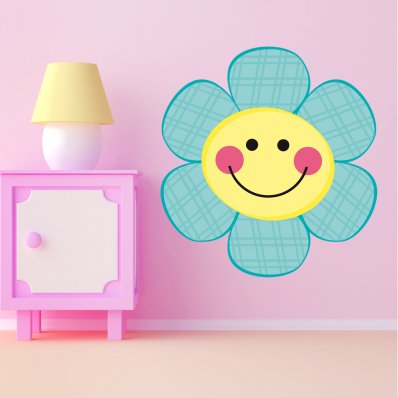 Wandsticker Blume