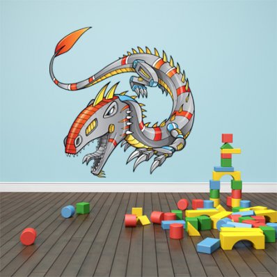 Wandsticker Drachen