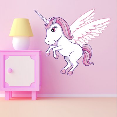 Wandsticker Einhorn