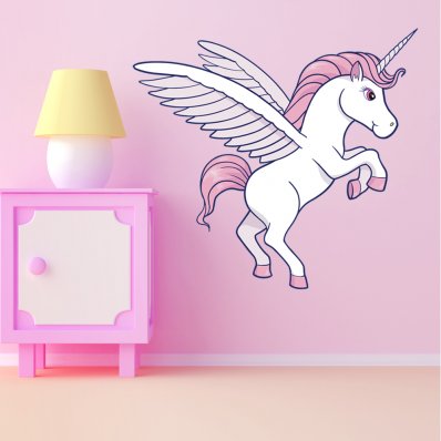 Wandsticker Einhorn