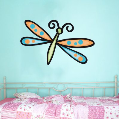 Wandsticker Libelle