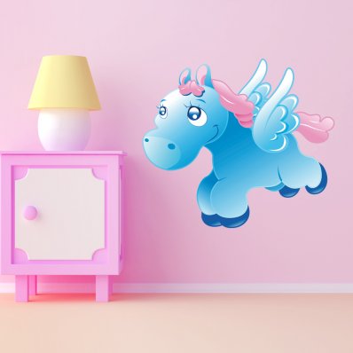 Wandsticker Pony