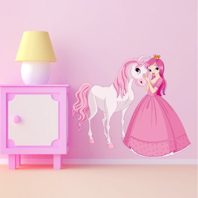 Wandsticker Prinzessin