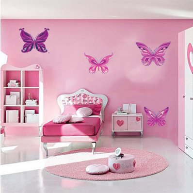 Wandsticker Schmetterling Set